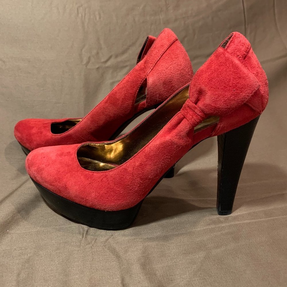 Jessica Simpson Maro Red Suede Heel